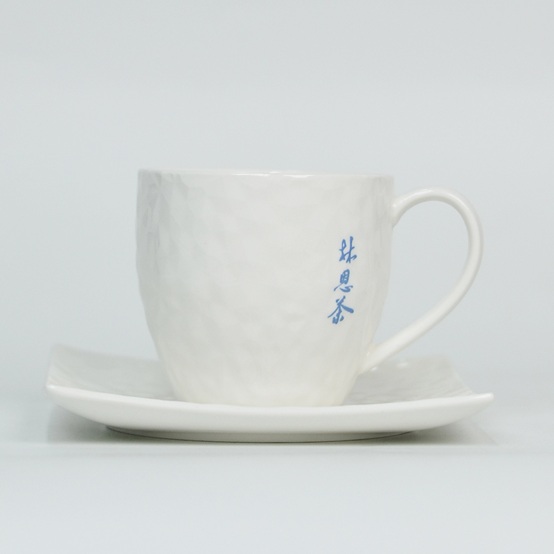 320ml Diamond Cup and Saucer